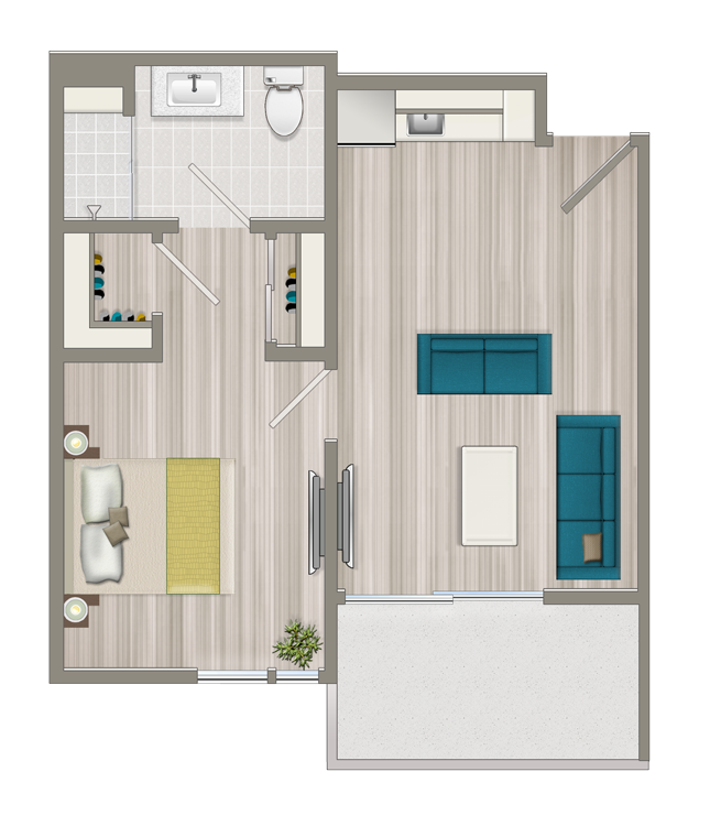Suite A Floorplan